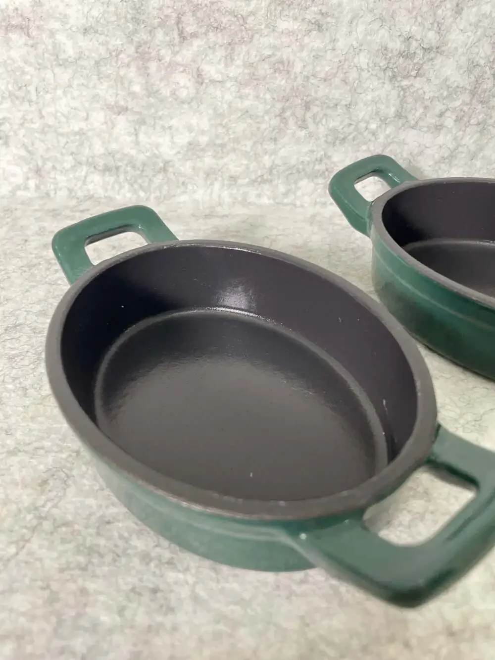 Zakarian by Dash Mini Cast Iron Casserole Baking Dishes - Set of 2
